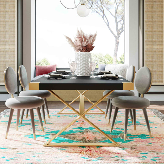 Adeline Lacquer Dining Table