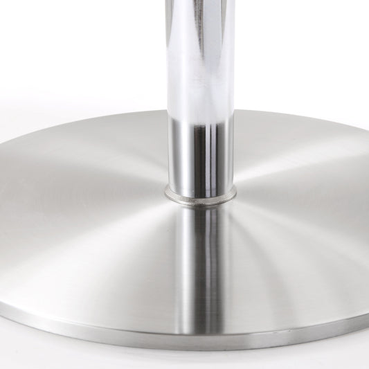 Amalfi Black Performance Vegan Leather on Black Stool