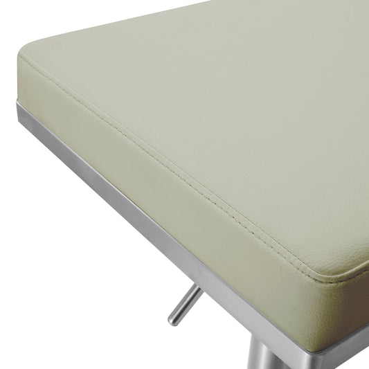 Bari Performance Vegan Leather Adjustable Stool